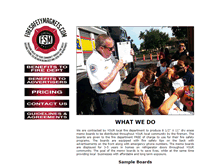 Tablet Screenshot of firesafetymagnets.com